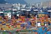 Hong kong container port