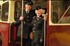 On the buses