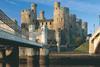 Conwy castle   bridge view