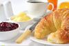 Croissant breakfast