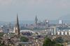 View of glasgow from queens park