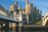 Conwy castle   bridge view