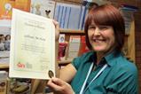 Queens Nurse Gill McKay