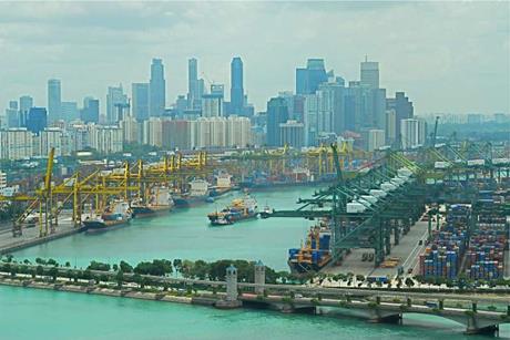 Singapore container port