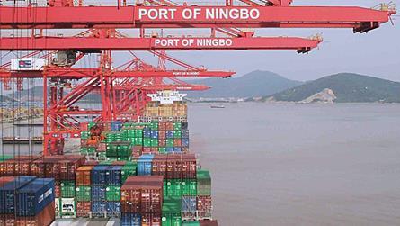 Ningbo container port