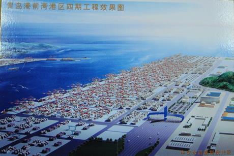 Qingdao container port