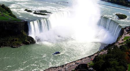Niagara Falls view from Canada