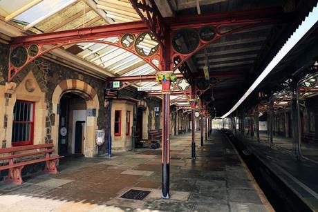 Great malvern station platform