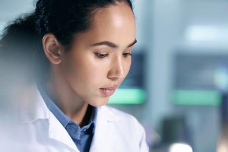 Lab worker
