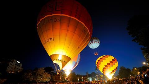 balloon at Bournemouth