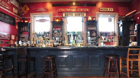 Stalybridge station buffet