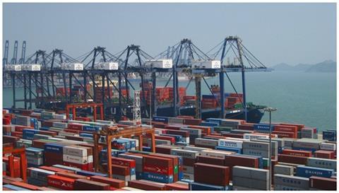 Shanghai container port