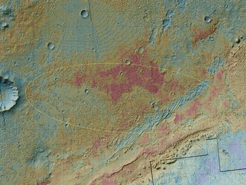 Geological diversity at Curiosity's landing site