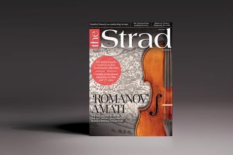 the strad december cover